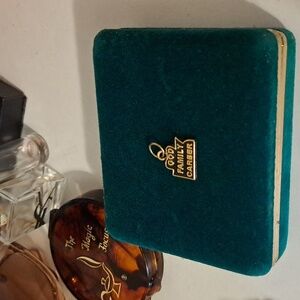 Vintage Mary Kay God Family Career gold tone and black Pendant